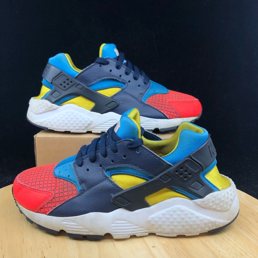 Nike Boys Huarache Run BQ7096-600 Multicolor - Picture 1 of 9
